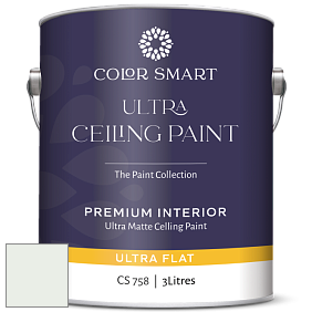 COLOR SMART CS 758 ULTRA CEILING PAINT ультраматовая краска цвет 841 Snow Angel