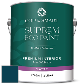 COLOR SMART CS 619 SUPREM ECO PAINT матовая краска цвет RAL 5020 