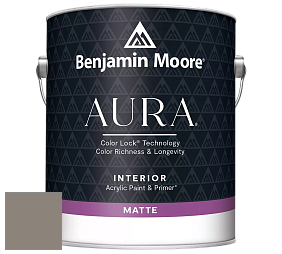 Benjamin Moore Aura 522 Interior Paint - Matte краска цвет 2111-40 Taos Taupe