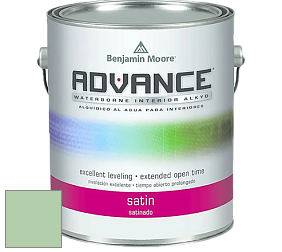 Benjamin Moore 792 Advance Interior Paint-Satin эмаль цвет 2034-50 Acadia Green