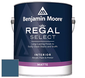 Benjamin Moore 548 IRegal Select Interior Paint - Matte краска цвет 805 New York State of Mind