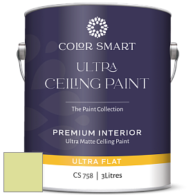 COLOR SMART CS 758 ULTRA CEILING PAINT ультраматовая краска цвет 416 Tasty Apple