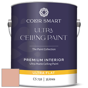 COLOR SMART CS 758 ULTRA CEILING PAINT ультраматовая краска цвет 2175-50 Peach Blossom