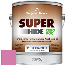 Benjamin Moore 357 Super Hide Zero Voc Interior Eggshell краска цвет 2079-40 Springtime Bloom