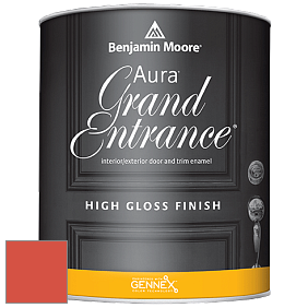 Benjamin Moore Aura 148 Grand Entrance High Gloss эмаль цвет 007 Piñata