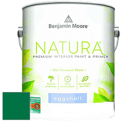 Benjamin Moore 513 Natura Interior Eggshell Finish краска с блеском цвет RAL 6029 