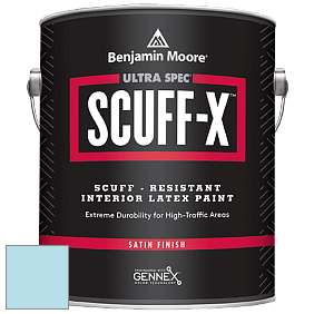 Benjamin Moore 486 Ultra Spec SCUFF-X Interior Satin Finish краска цвет 785 Morning Glory