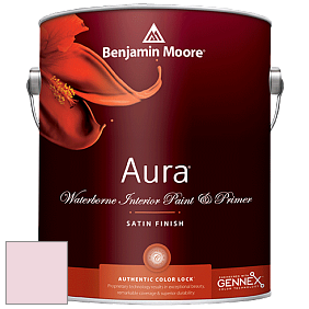 Benjamin Moore Aura 526 Waterborne Interior Satin Finish покрытие цвет NCS S 0515-R20B 