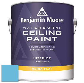 Benjamin Moore 508 Waterborne Ceiling Paint краска для потолков цвет 789 Sea to Shining Sea