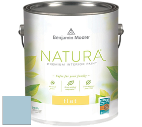 Benjamin Moore 512 Natura Interior Flat Finish матовая краска цвет 836 Sea View