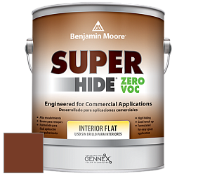 Benjamin Moore 355 Super Hide Zero Voc Interior Flat краска цвет RAL 8029 