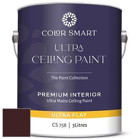 COLOR SMART CS 758 ULTRA CEILING PAINT ультраматовая краска цвет RAL 3007 