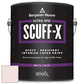 Benjamin Moore 484 Ultra Spec SCUFF-X Interior Matte Finish краска цвет 885 Key Pearl