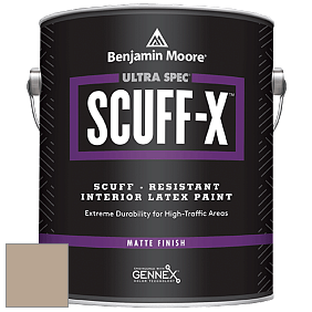 Benjamin Moore 484 Ultra Spec SCUFF-X Interior Matte Finish краска цвет AF-140 