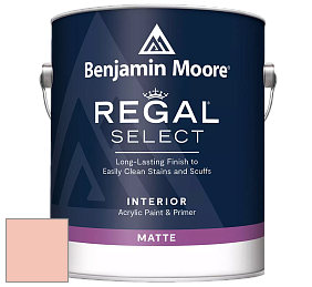 Benjamin Moore 548 IRegal Select Interior Paint - Matte краска цвет 024 Coral Buff