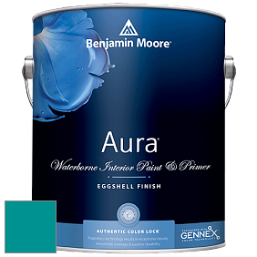 Benjamin Moore Aura 524 Waterborne Interior Eggshell Finish краска цвет NCS S 3050-B40G 