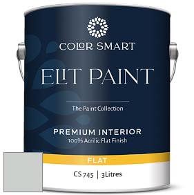 COLOR SMART CS 745 ELIT PAINT глубокоматовая моющаяся краска цвет RAL 7035 