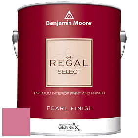 Benjamin Moore 550 Regal Select Waterborne Interior Pearl Finish краска цвет 2004-40 Pink Starburst