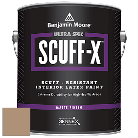 Benjamin Moore 484 Ultra Spec SCUFF-X Interior Matte Finish краска цвет AF-125 