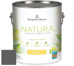 Benjamin Moore 512 Natura Interior Flat Finish матовая краска цвет 2121-10 Gray