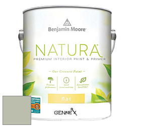 Benjamin Moore 514 Natura Interior Semi-Gloss Finish краска цвет 472 Aganthus Green