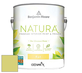 Benjamin Moore 514 Natura Interior Semi-Gloss Finish краска цвет 403 Candy Green