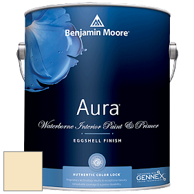 Benjamin Moore Aura 524 Waterborne Interior Eggshell Finish краска цвет 931 Royal Linen