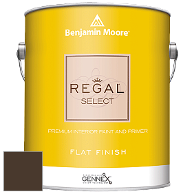 Benjamin Moore 547 Regal Select Waterborne Interior Flat Finish краска цвет RAL 8014 