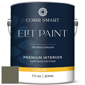 COLOR SMART CS 745 ELIT PAINT глубокоматовая моющаяся краска цвет 476 Jade Romanesque