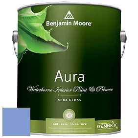 Benjamin Moore Aura 528 Waterborne Interior Semi-gloss Finish краска цвет NCS S 1550-R70B 
