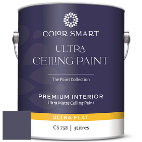 COLOR SMART CS 758 ULTRA CEILING PAINT ультраматовая краска цвет 2069-20 Blackberry Wine
