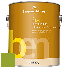 Benjamin Moore Ben W625 Premium Interior Latex Flat краска цвет 2028-20 Douglas Fir