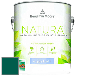 Benjamin Moore 513 Natura Interior Eggshell Finish краска с блеском цвет RAL 6036 