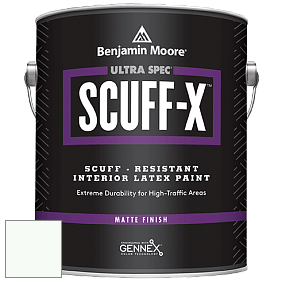 Benjamin Moore 484 Ultra Spec SCUFF-X Interior Matte Finish краска цвет RAL 9016 