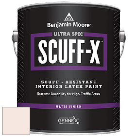 Benjamin Moore 484 Ultra Spec SCUFF-X Interior Matte Finish краска цвет 883 Shell Pink