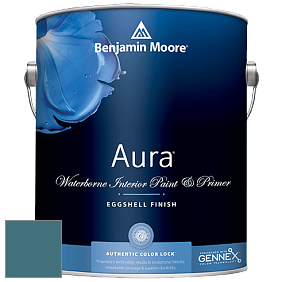 Benjamin Moore Aura 524 Waterborne Interior Eggshell Finish краска цвет 763 Coat of Arms