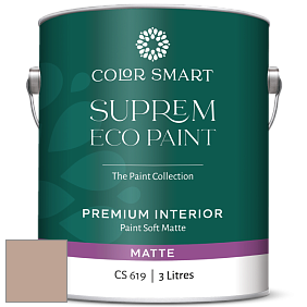 COLOR SMART CS 619 SUPREM ECO PAINT матовая краска цвет AF-185 