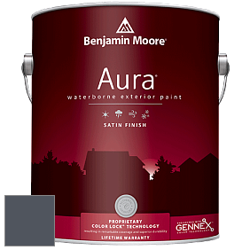 Benjamin Moore Aura 631 Waterborne Exterior Satin Finish краска цвет AF-565 