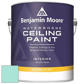 Benjamin Moore 508 Waterborne Ceiling Paint краска для потолков цвет 654 Harbor Side Teal