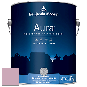 Benjamin Moore Aura 632 Waterborne Exterior Semi-Gloss Finish краска цвет 2082-50 Damask Rose