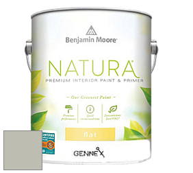 Benjamin Moore 514 Natura Interior Semi-Gloss Finish краска цвет RAL 7044 
