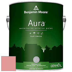 Benjamin Moore Aura 629 Waterborne Exterior Flat Finish краска цвет 1297 Minstrel Heart