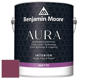 Benjamin Moore Aura 522 Interior Paint - Matte краска цвет 2076-10 Crushed Velvet