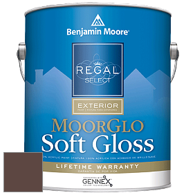 Benjamin Moore W096 Regal Select Exterior Paint-Moor GloSoft Gloss Finish краска цвет 2113-10 Chocolate Sundae