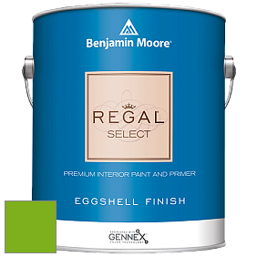 Benjamin Moore 549 Regal Select Waterborne Interior Eggshell Finish краска цвет 2031-20 Paradise Green