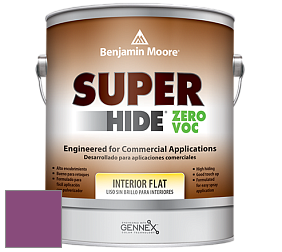 Benjamin Moore 355 Super Hide Zero Voc Interior Flat краска цвет NCS S 3055-R40B 
