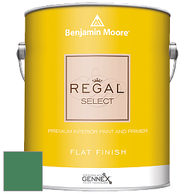 Benjamin Moore 547 Regal Select Waterborne Interior Flat Finish краска цвет 2038-20 Irish Clover