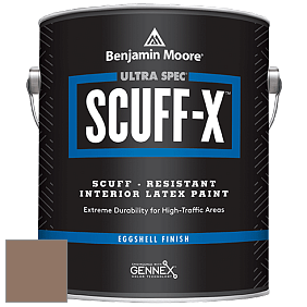 Benjamin Moore 485 Ultra Spec SCUFF-X Interior Eggshell Finish краска цвет 1028 Spanish Brown