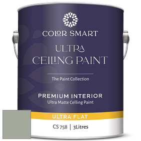 COLOR SMART CS 758 ULTRA CEILING PAINT ультраматовая краска цвет AF-470 
