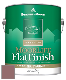 Benjamin Moore W105 Regal Select Exterior Paint-MoorLife Flat Finish краска цвет HC-62 BM HC-62
